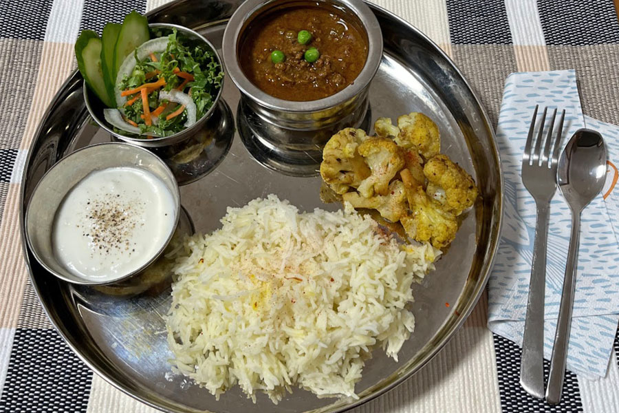 スパイス初めてさん キーマカレーをつくってみよう<ノンベジメニュー>